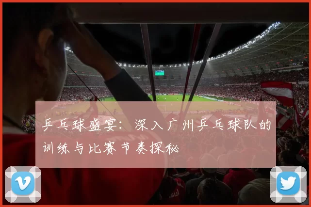 乒乓球盛宴：深入广州乒乓球队的训练与比赛节奏探秘